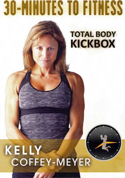 DVD 30 Minutes to Fitness: Total Body Kickbox with Kelly Coffey-Meyer Book