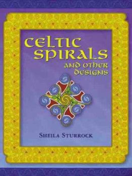 Paperback Celtic Spirals and Other Designs Book