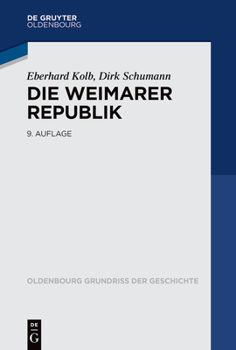 Paperback Die Weimarer Republik [German] Book