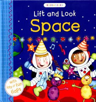 Hardcover Lift and Look Space Book