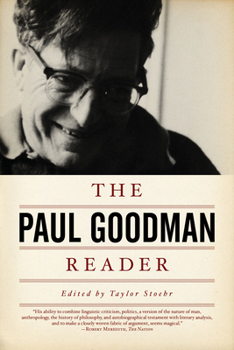 Paperback Paul Goodman Reader Book