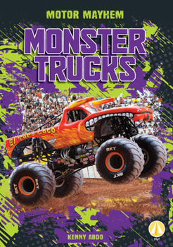 Library Binding Monster Trucks Book