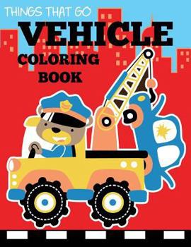 Paperback Vehicle Coloring Book