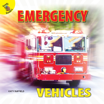 Library Binding Emergency Vehicles Book