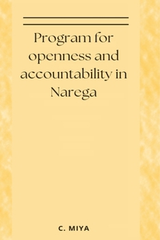 Paperback Program for openness and accountability in Narega Book