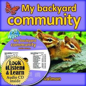 Hardcover My Backyard Community [With Hardcover Book(s)] Book