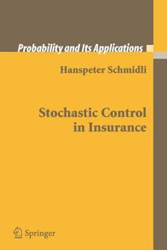 Paperback Stochastic Control in Insurance Book