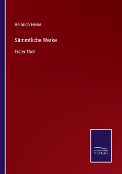 Paperback Sämmtliche Werke: Erster Theil [German] Book