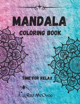Paperback Mandala coloring book: - a wonderful way for stress relief Book
