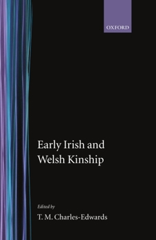 Hardcover Early Irish and Welsh Kinship Book