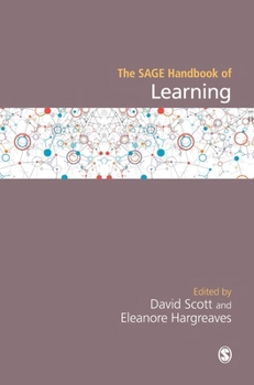Hardcover The Sage Handbook of Learning Book