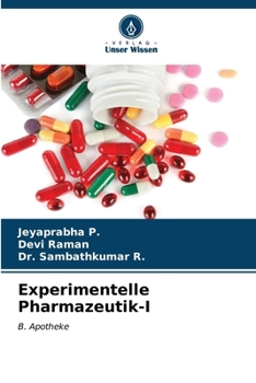 Paperback Experimentelle Pharmazeutik-I [German] Book