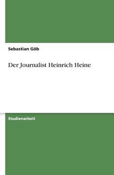 Paperback Der Journalist Heinrich Heine [German] Book