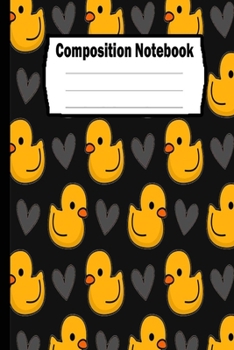 Composition Notebook: Duck: Funny Duck Cover, Perfect Gift.: Duck Lined Composition Notebook, Notebook,   Journal, Planner, Sketch book and Diary.