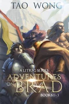 Paperback Adventures on Brad Books 1 - 3: A LitRPG Fantasy Series Book