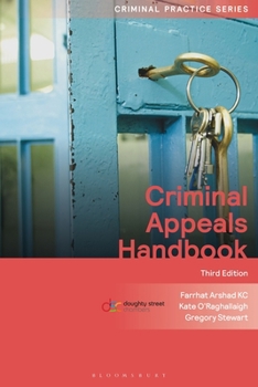 Paperback Criminal Appeals Handbook (Criminal Practice Series) Book