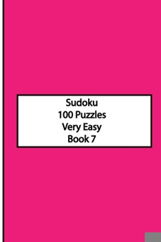 Paperback Sudoku-Very Easy-Book 7 Book