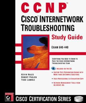 Hardcover Cisco Internetwork Troubleshooting Study Guide [With CD-ROM] Book