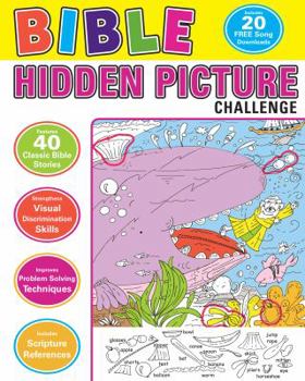 Paperback Bible Hidden Picture Challenge Book