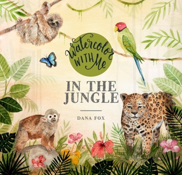 Paperback Watercolor with Me in the Jungle Book