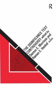 Hardcover The Significance Test Controversy: A Reader Book