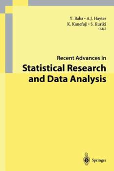Paperback Recent Advances in Statistical Research and Data Analysis Book