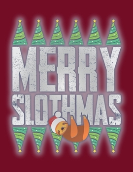 Merry Slothmas: For All the Sloth Lovers Out There, this Simple Dot Grid Journal is For You