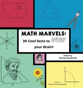 Hardcover Math Marvels: 30 Cool Facts to Wow Your Brain! (hardcover) Book