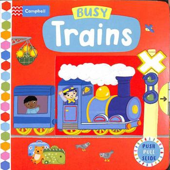 Board book Busy Trains (Campbell Busy Books, 59) Book