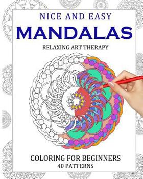 Paperback Mandala Coloring in - For Beginners: Volume 1 Book