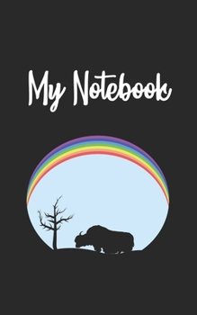 My Notebook: Yak  Retro And Vintage Style 100 Pages And Lined
