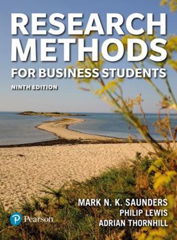 Paperback Research Methods for Business Students Book