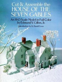 Paperback Cut & Assemble House of the Seven Gables Book