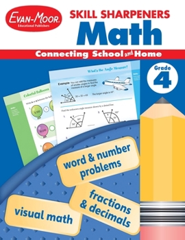 Paperback Skill Sharpeners: Math, Grade 4 Workbook Book