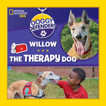Hardcover Doggy Defenders: Willow the Therapy Dog Book