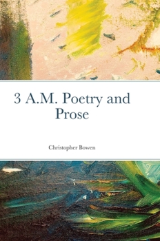 Hardcover 3 A.M. Poetry and Prose Book