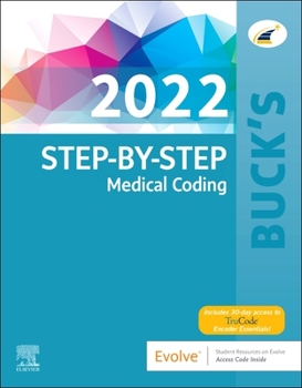 Paperback Buck's Step-By-Step Medical Coding, 2022 Edition Book