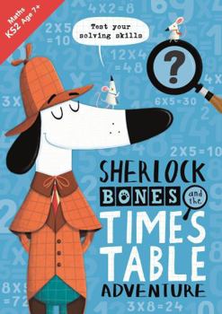 Paperback Sherlock Bones & Times Table Adventure Book