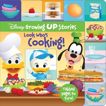 Board book Disney Growing Up Stories: Look Who's Cooking! Book