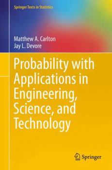 Hardcover Probability with Applications in Engineering, Science, and Technology Book