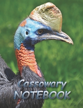 Cassowary NOTEBOOK: Notebooks and Journals 110 pages (8.5"x11")