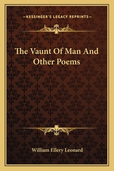 Paperback The Vaunt Of Man And Other Poems Book