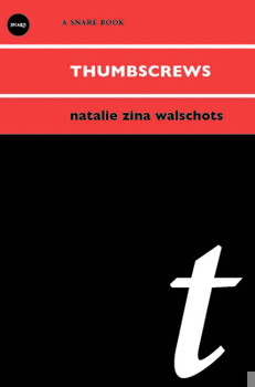 Paperback Thumbscrews: Poems Book