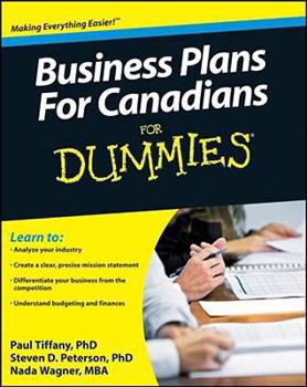 Paperback Business Plans for Canadians for Dummies Book