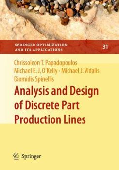 Hardcover Analysis and Design of Discrete Part Production Lines Book