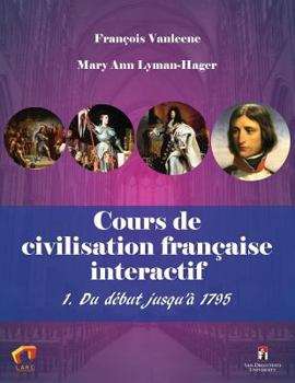 Paperback Cours de civilisation française interactif 1. Du début jusqu'à 1795 [French] Book