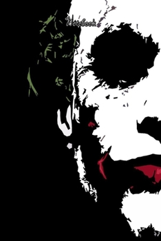 The Jocker Design 74  Notebook Comics For Jocker Fans and Lovers: Lined Notebook / Journal Gift, 120 Pages, 6x9, Soft Cover, Matte Finish