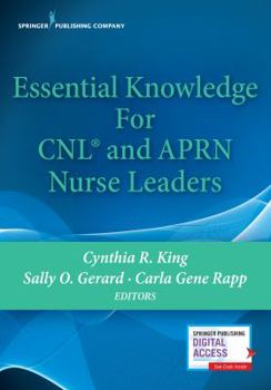 Paperback Essential Knowledge for CNL and APRN Nurse Leaders Book
