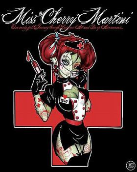 Paperback Miss Cherry Martini: One nerdy girls Journey through Lowbrow Art and Pin up Awesomeness... Book