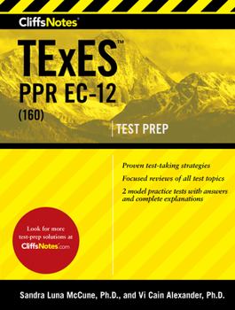 Paperback Cliffsnotes TExES Ppr Ec-12 (160) Book